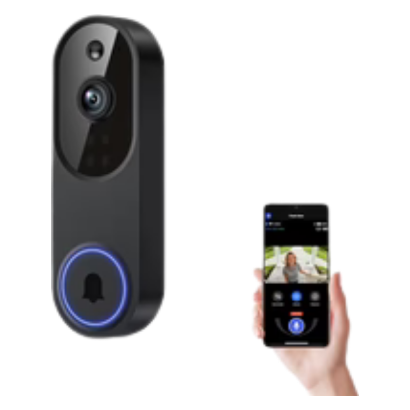 The ClayDoor™ Wireless Wi-Fi Video Doorbell Camera