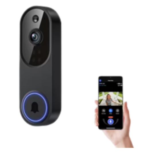 The ClayDoor™ Wireless Wi-Fi Video Doorbell Camera